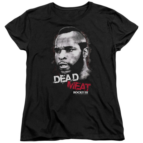 Image for Rocky Womans T-Shirt - Rocky III Dead Meat