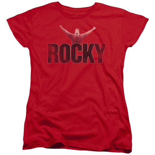 Image for Rocky Womans T-Shirt - Victory Distressed