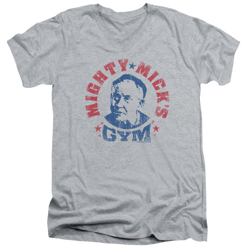 Image for Rocky V Neck T-Shirt - Mighty Micks Gym