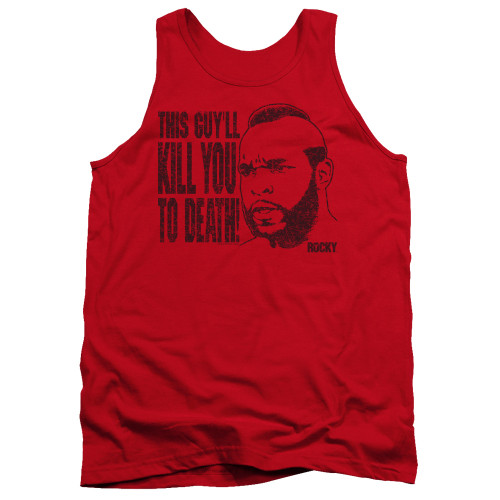 Image for Rocky Tank Top - Rocky III Kill You To Death