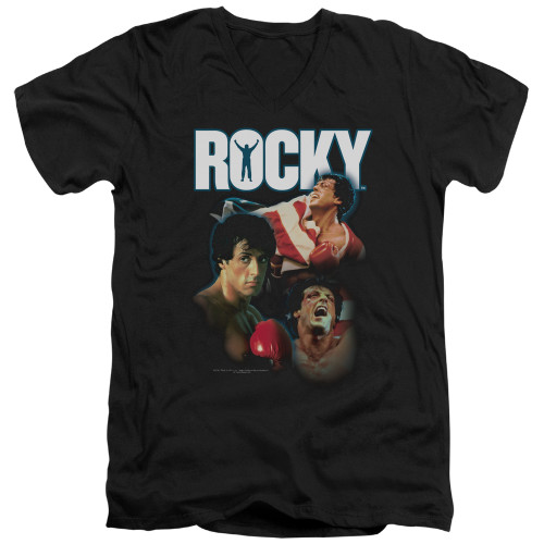 Image for Rocky V Neck T-Shirt - I Did It