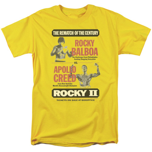 Image for Rocky T-Shirt - Rocky II Rematch