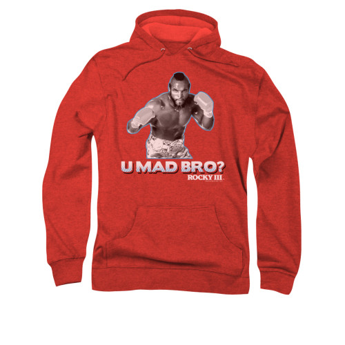 Image for Rocky Hoodie - Rocky III U Mad Bro