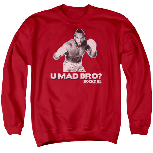 Image for Rocky Crewneck - Rocky III U Mad Bro