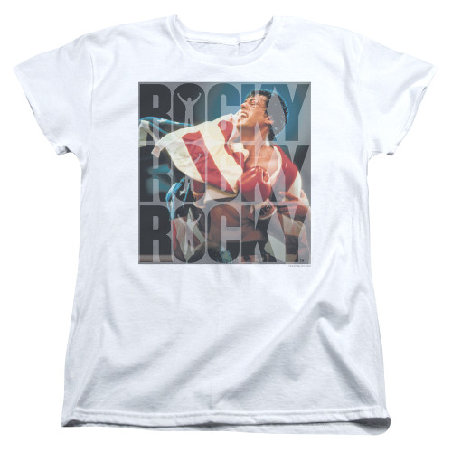 Image for Rocky Womans T-Shirt - Chant