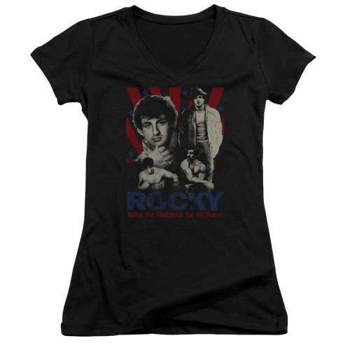 Image for Rocky Girls V Neck - Going the Distance