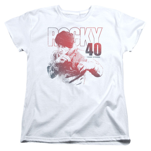 Image for Rocky Womans T-Shirt - 40 Years Strong