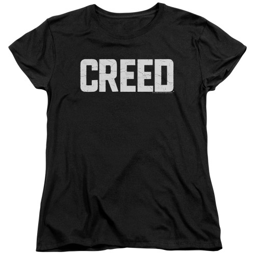 Image for Creed Womans T-Shirt - Logo Cracked