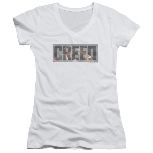 Image for Creed Girls V Neck - Pep Talk