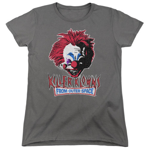 Image for Killer Klowns From Outer Space Womans T-Shirt - Rough Clown