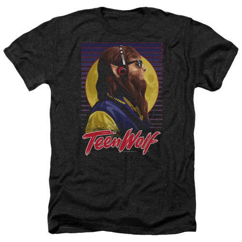 Image for Teen Wolf Heather T-Shirt - Headphone Wolf