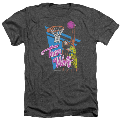 Image for Teen Wolf Heather T-Shirt - Slam Dunk