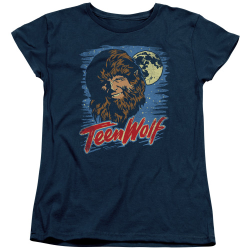 Image for Teen Wolf Womans T-Shirt - Wolf Moon