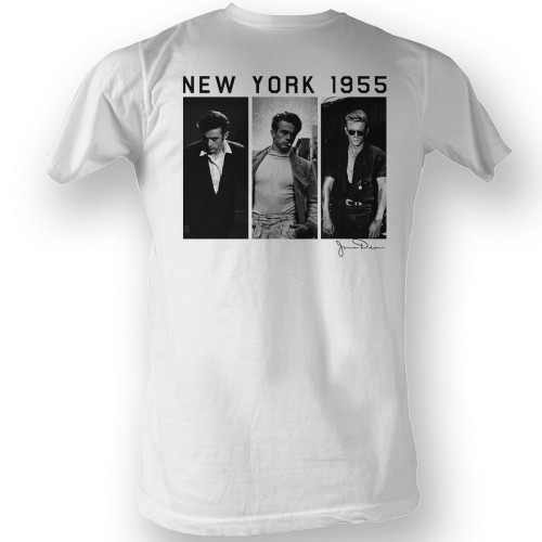 James Dean T-Shirt - New York 1955