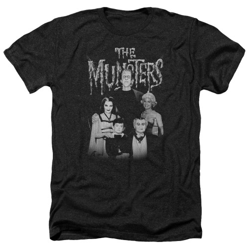 Image for The Munsters Heather T-Shirt - Family Portrait