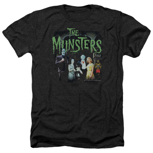 Image for The Munsters Heather T-Shirt - 1313 50 Years
