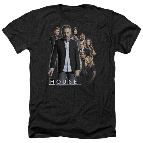 Image for House Heather T-Shirt - Crew