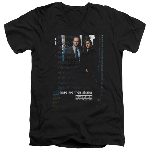 Image for Law and Order T-Shirt - V Neck - SVU