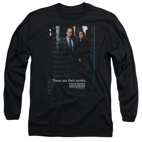 Image for Law and Order Long Sleeve T-Shirt - SVU