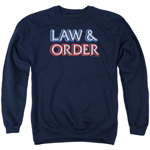 Image for Law and Order Crewneck - Logo
