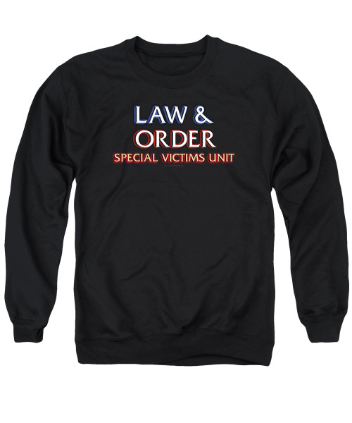 Image for Law and Order Crewneck - SVU Logo