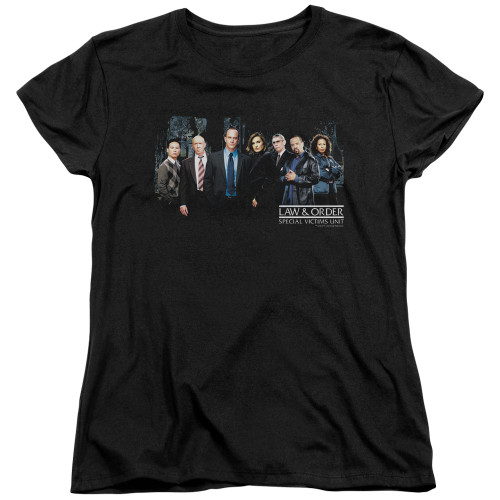 Image for Law and Order Woman's T-Shirt - SVU Cast