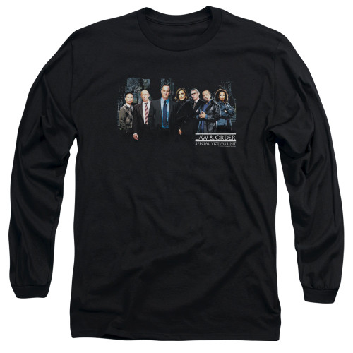 Image for Law and Order Long Sleeve T-Shirt - SVU Cast