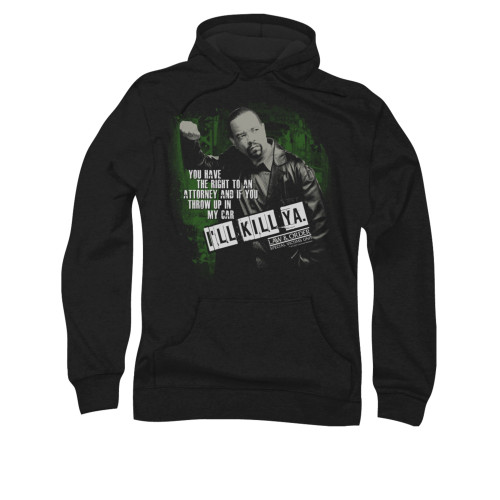 Image for Law and Order Hoodie - SVU I'll Kill Ya