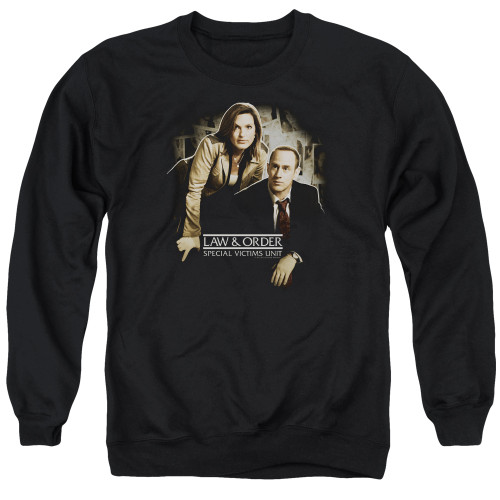 Image for Law and Order Crewneck - SVU Helping Victims