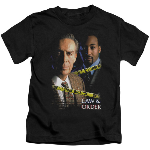 Image for Law and Order Kids T-Shirt - Briscoe and Green