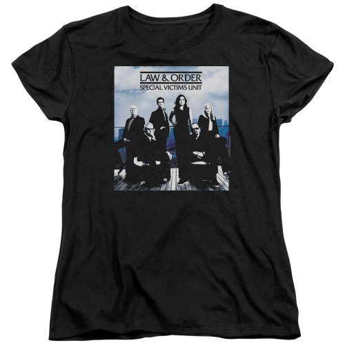Image for Law and Order Woman's T-Shirt - SVU Crew