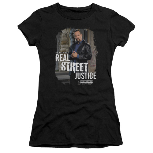 Image for Law and Order Girls T-Shirt - SVU Street Justice