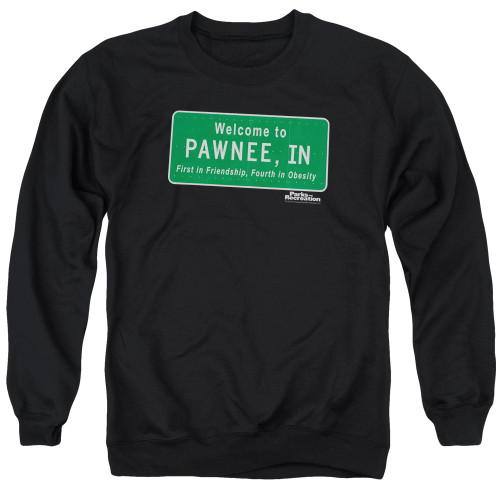 Image for Parks & Rec Crewneck - Pawnee Sign