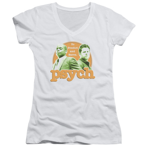 Image for Psych Girls V Neck T-Shirt - 696