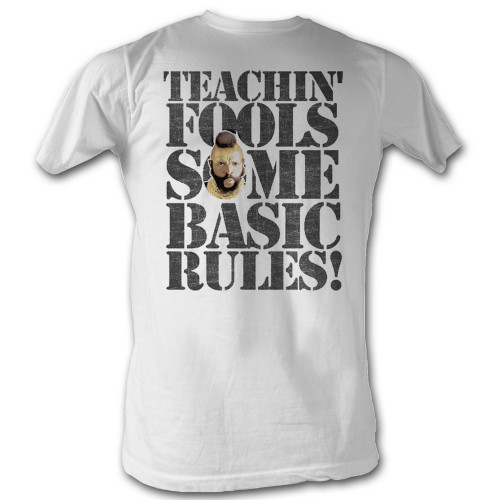 Mr. T T-Shirt - Rules for Fools