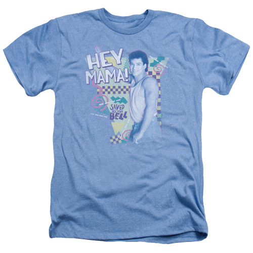 Image for Saved by the Bell Heather T-Shirt - Hey Mama
