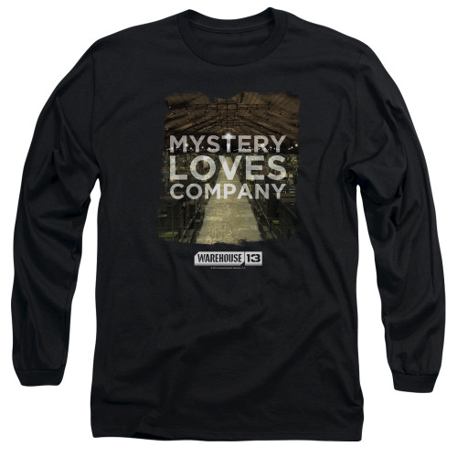 Image for Warehouse 13 Long Sleeve T-Shirt - Mystery Loves