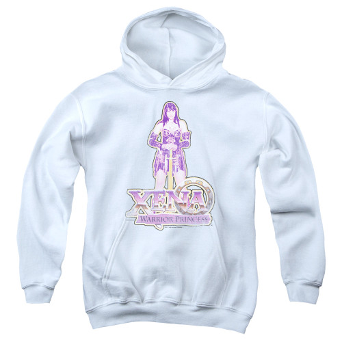 Image for Xena Warrior Princess Youth Hoodie - Stand