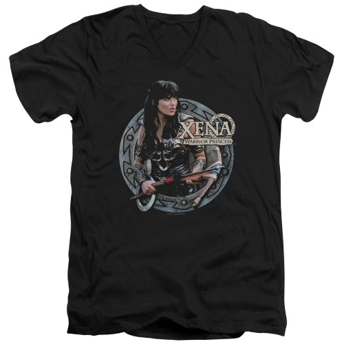 Image for Xena Warrior Princess T-Shirt - V Neck - The Warrior