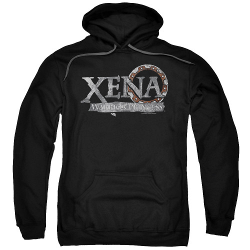 Image for Xena Warrior Princess Hoodie - Battered Logo