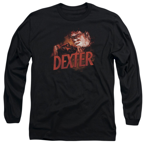 Image for Dexter Long Sleeve T-Shirt - Drawing