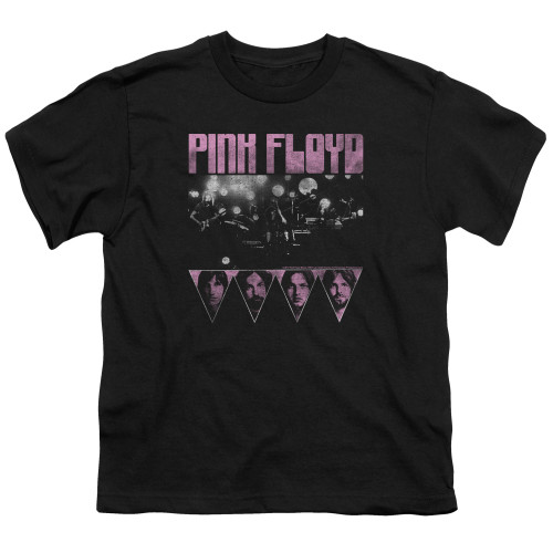 Image for Pink Floyd Youth T-Shirt - Pink Four