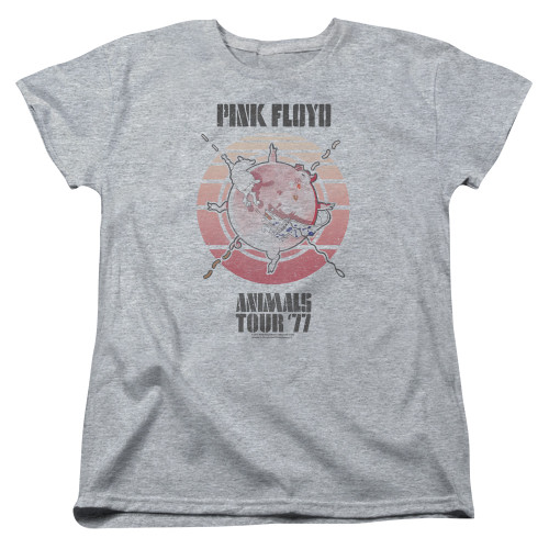 Image for Pink Floyd Woman's T-Shirt - Animals Tour '77