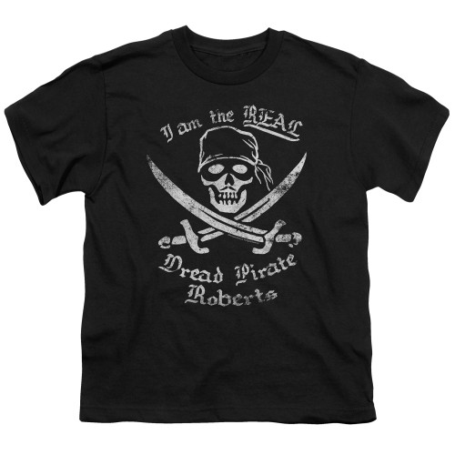 Image for The Princess Bride Youth T-Shirt - The Real Dread Pirate Roberts