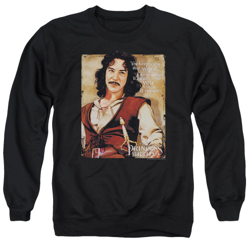 Image for The Princess Bride Crewneck - You Keep Using that Word