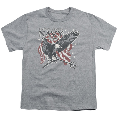 Image for U.S. Navy Youth T-Shirt - Trident