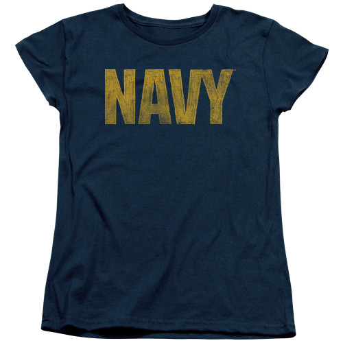 Image for U.S. Navy Womans T-Shirt - Logo