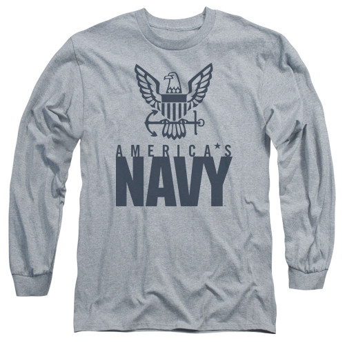 Image for U.S. Navy Long Sleeve Shirt - Eagle Logo