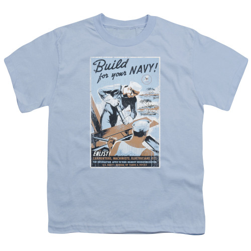 Image for U.S. Navy Youth T-Shirt - Build Your Navy