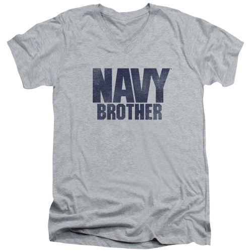 Image for U.S. Navy V Neck T-Shirt - Brother